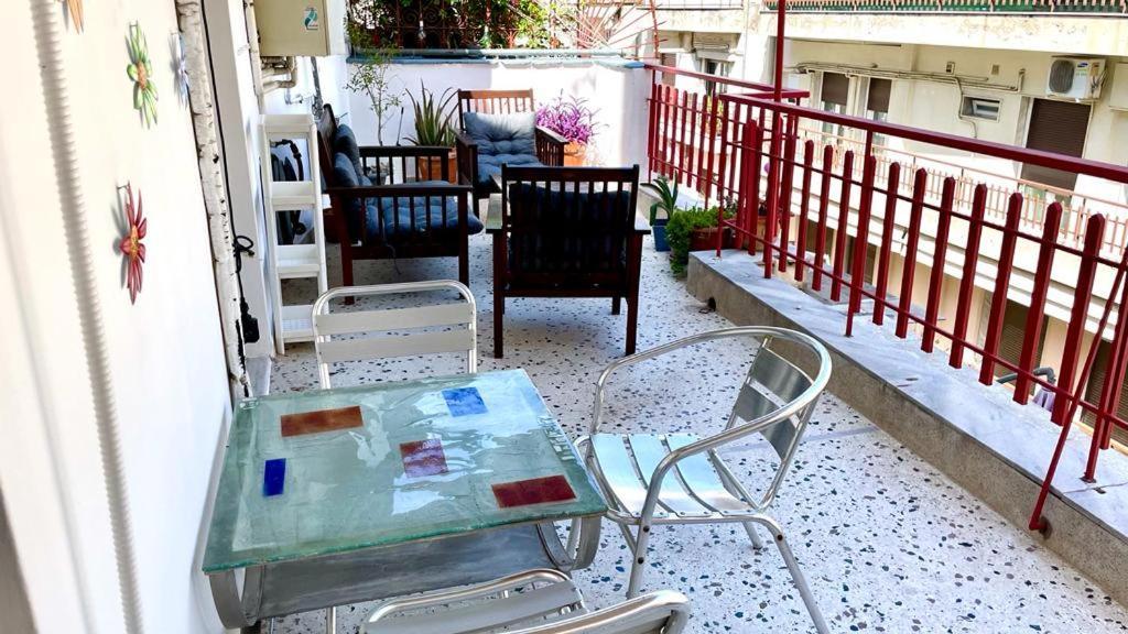Quiet City Centre Apartment With Large Balcony Thessaloniki Exterior foto